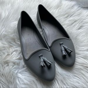 Crocs loafer flats tassel pointed toe
